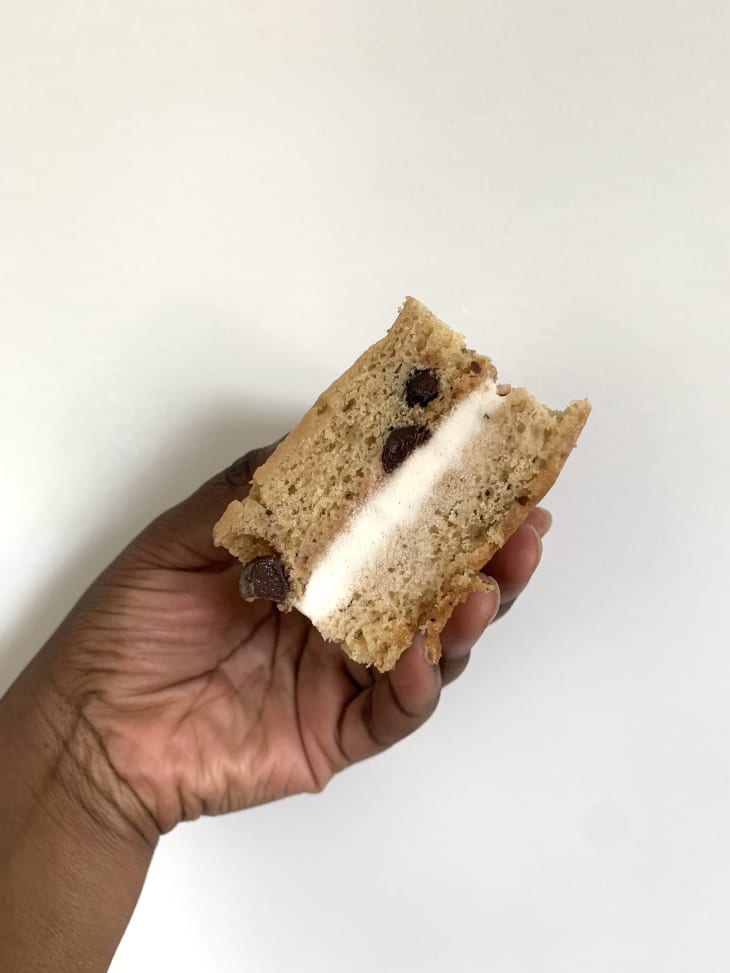 I Tried LideyLikes' Sheet Pan Chocolate Chip Cookie Ice Cream
